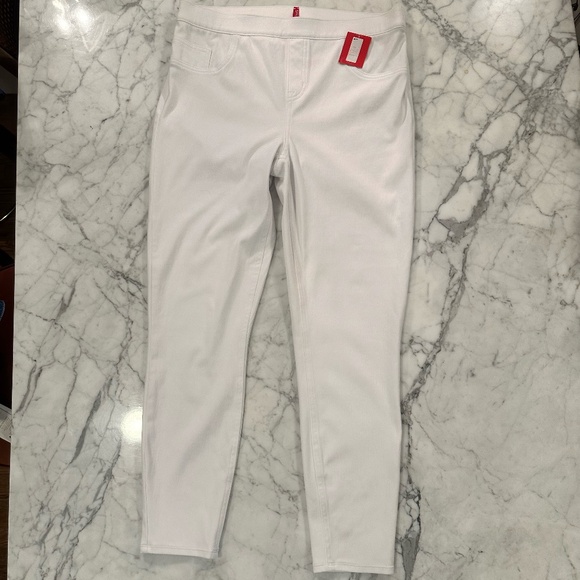 NWT SPANX Jean-ish® Ankle Leggings in White- Size XL - Picture 11 of 14